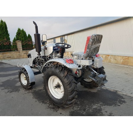 Мототрактор СКАУТ Т-18 ПОКОЛІННЯ ІІ із грунтофрезою 140см та двокорпусним плугом, ЗІП, 2х сеційний розпридільник. Безкоштовна доставка!